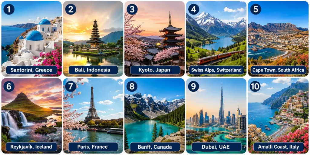 10 Incredible Places to Visit in May-June Around the World