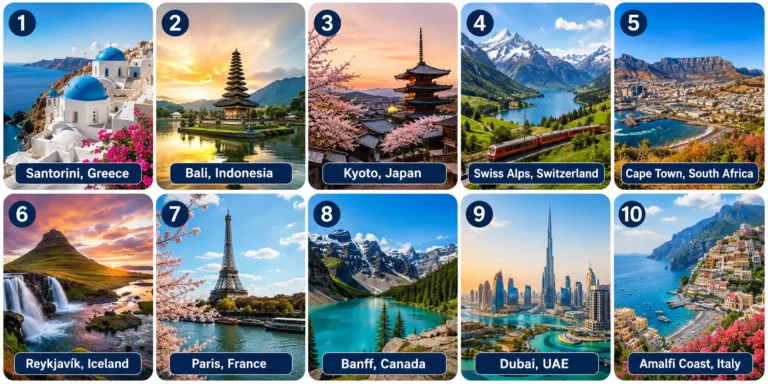 10 Incredible Places to Visit in May-June Around the World