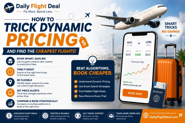 How to trick Dynamic Pricing and find the cheapest flights