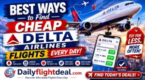 find cheap Delta Airlines flights every day