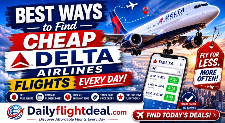 find cheap Delta Airlines flights every day