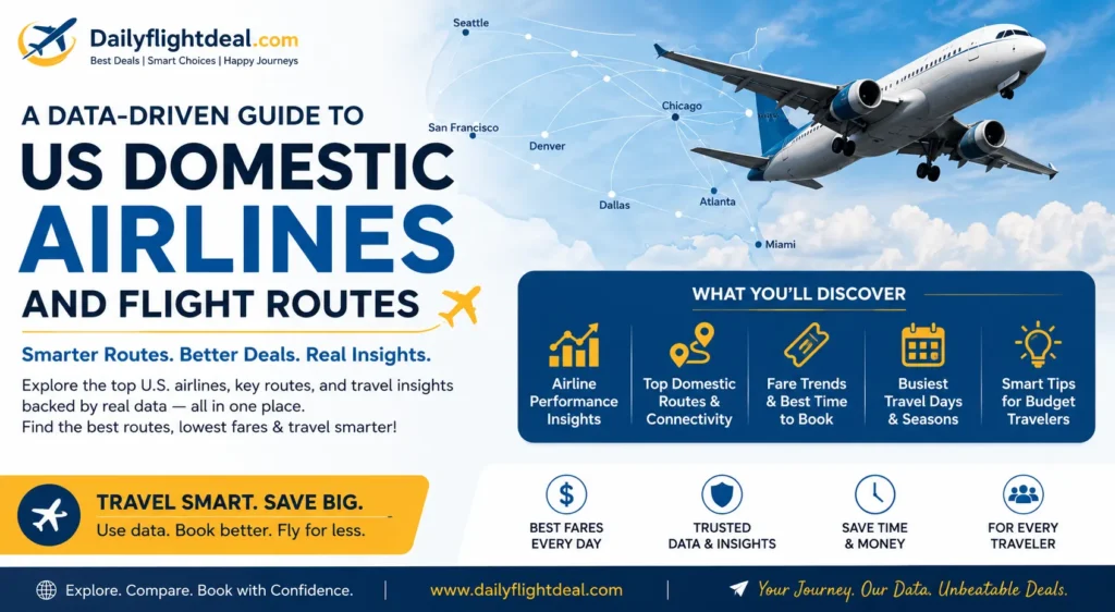 A data-driven guide to US Domestic Airlines and Flight routes