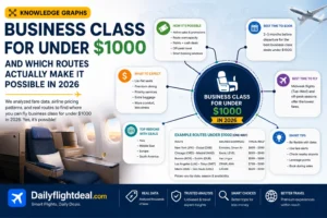 Business Class Flight for under $1000
