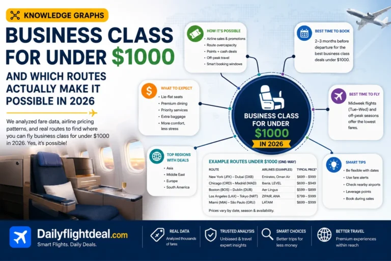 Business Class Flight for under $1000
