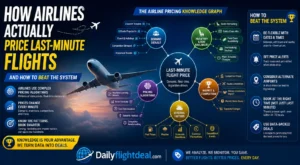 How Airlines Actually price last-minute flights- And how to beat the system