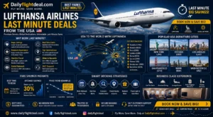 Lufthansa Airlines last minute deals from the USA