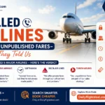 We called 5 Airlines to ask about unpublished fares