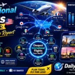 Cheapest International flights from the US