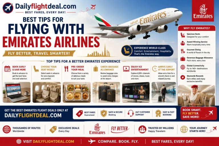 Best tips for flying with Emirates Airlines