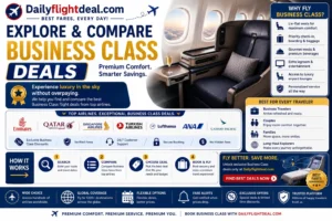 Explore and compare Business Class Deals