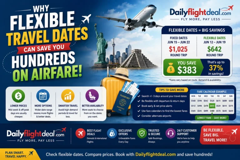 Why flexible travel dates can save you hundreds on airfare