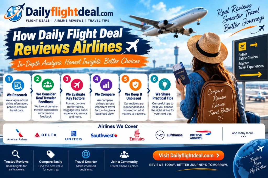 How Daily Flight Deal Reviews Airlines