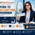 New York to London Flight