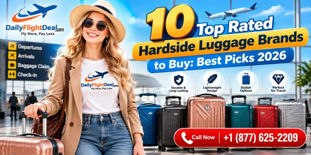 10 Top Rated Hardside Luggage Brands to Buy: Best Picks 2026
